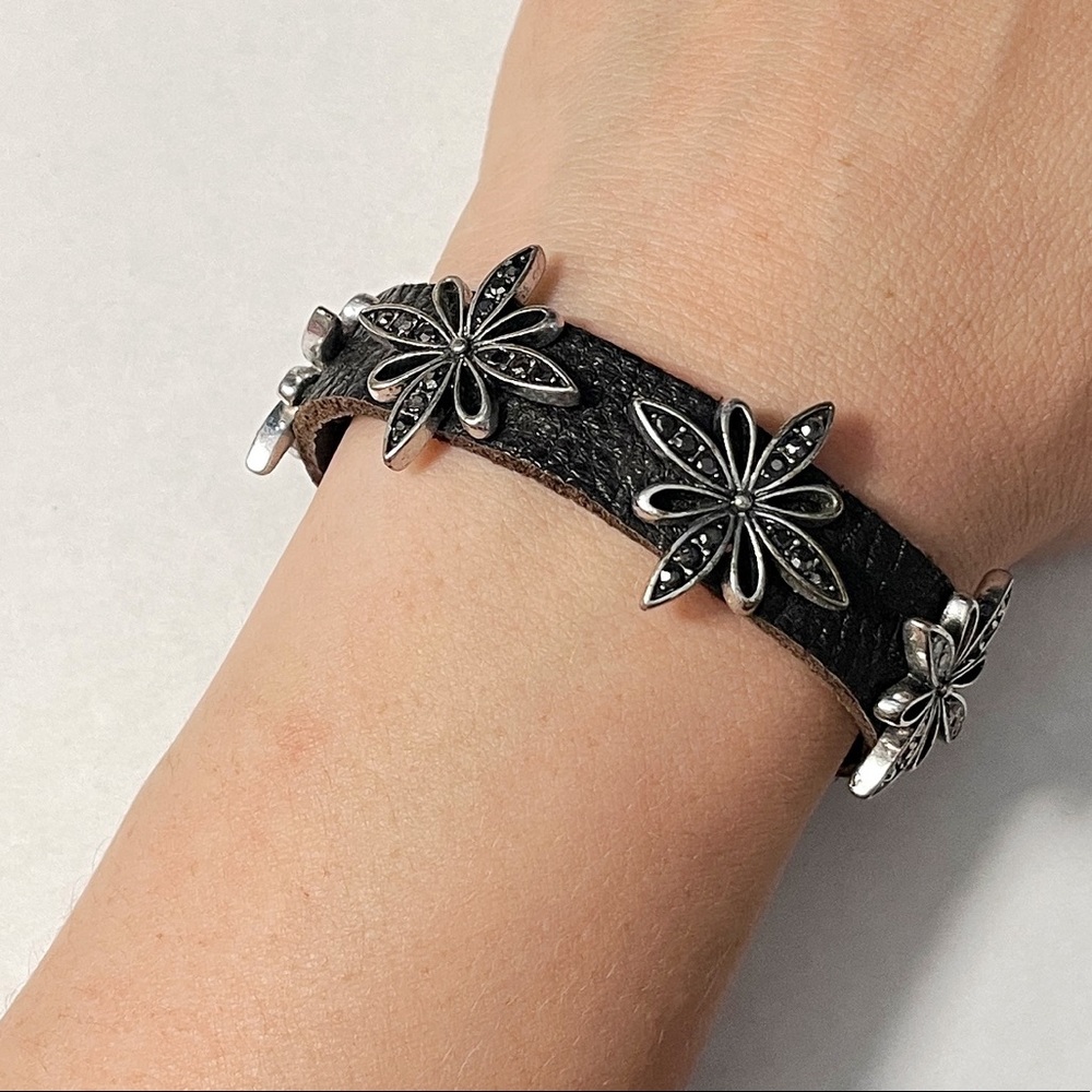 Lucky Brand Bracelet Black Silver